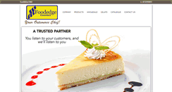 Desktop Screenshot of foodedgegourmet.com